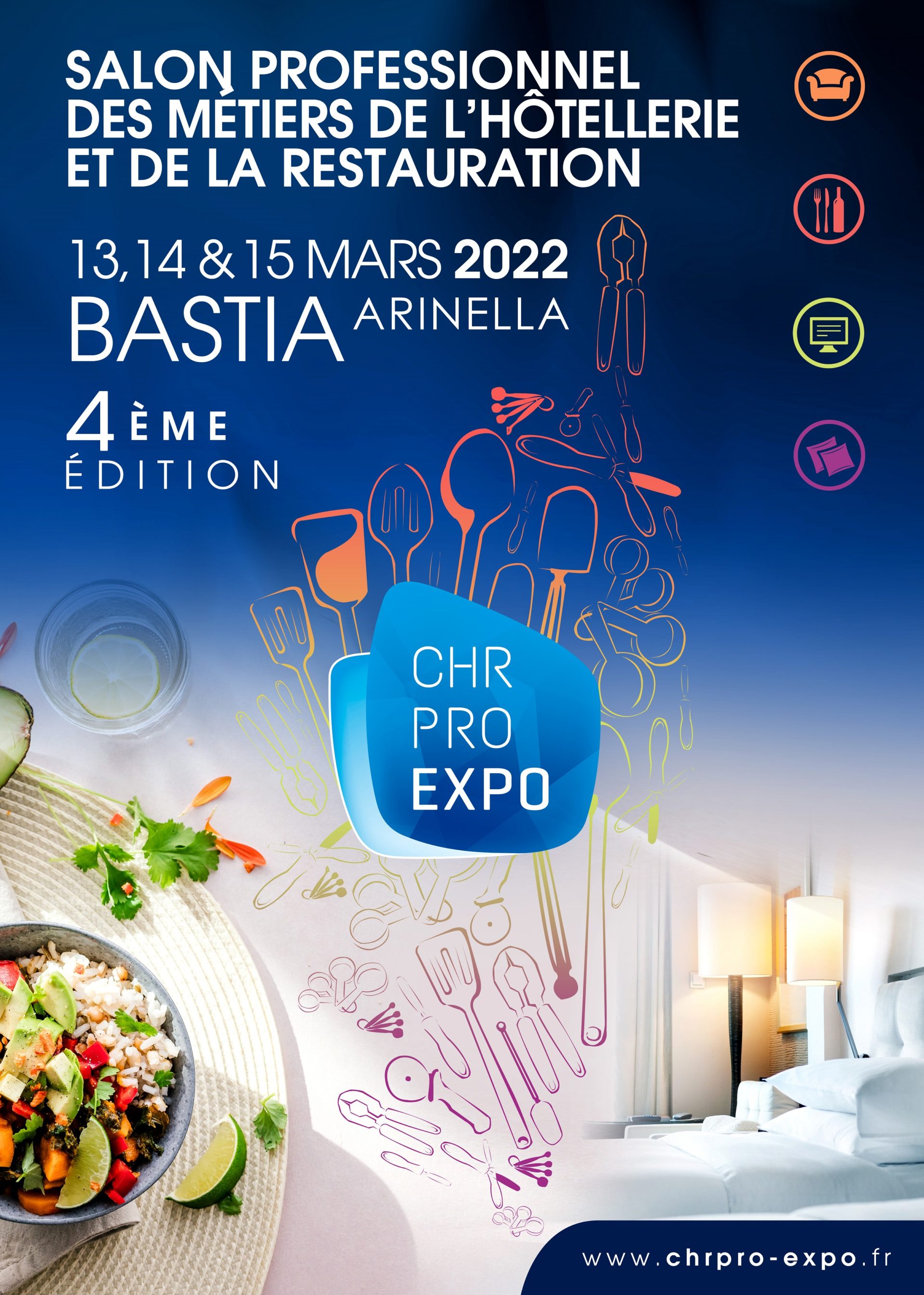 CHR Pro Expo | Bastia, Corse : 13, 14 et 15 mars 2022